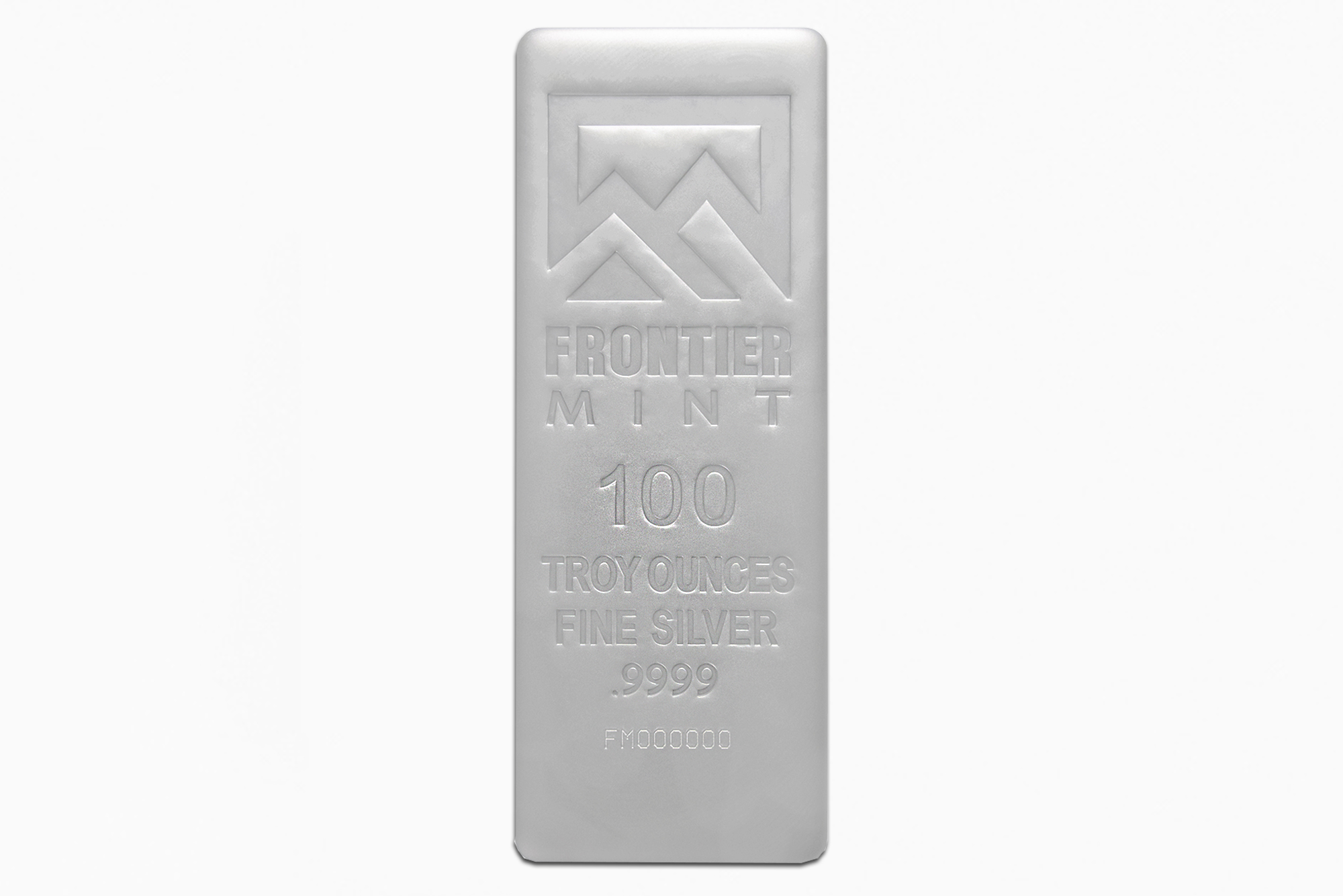 100 oz Silver Bar Matte