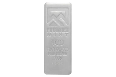 100 oz Silver Bar Matte